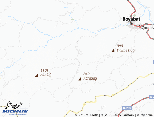 MICHELIN Yazıköy map - ViaMichelin
