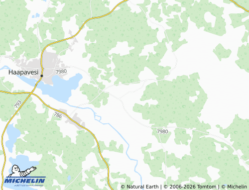 Carte MICHELIN Nevalanmäki - ViaMichelin