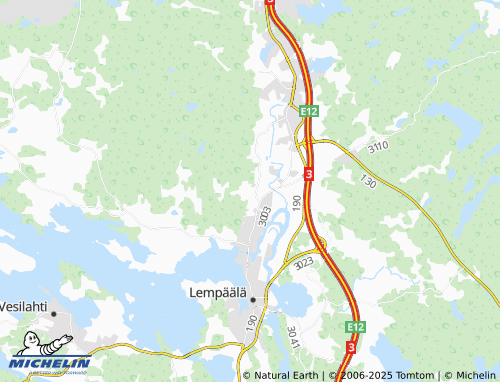 MICHELIN Kiviaho map - ViaMichelin
