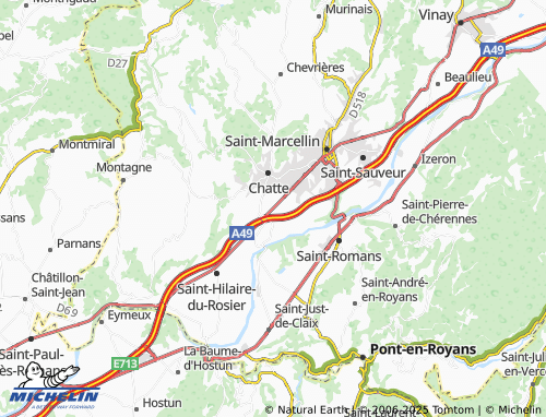 Kaart MICHELIN La Croisée - ViaMichelin