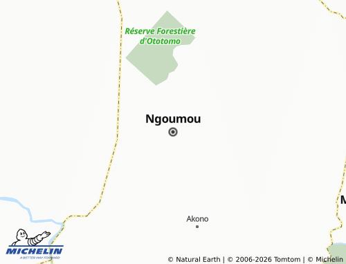 MICHELIN Ngoumou map - ViaMichelin