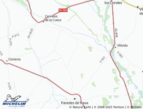 MICHELIN Cardeñosa de Volpejera map - ViaMichelin