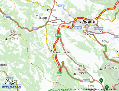 Mappa MICHELIN Francolisco - ViaMichelin