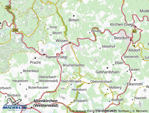 MICHELIN Ende map - ViaMichelin