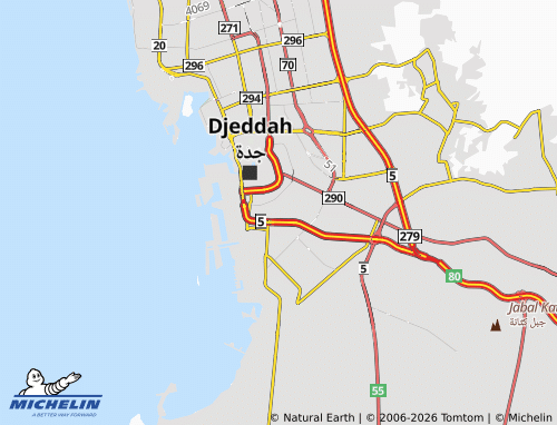 Carte MICHELIN al-Qaryat - ViaMichelin