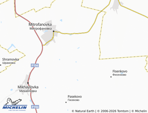 Mapa MICHELIN Valentinovka - ViaMichelin