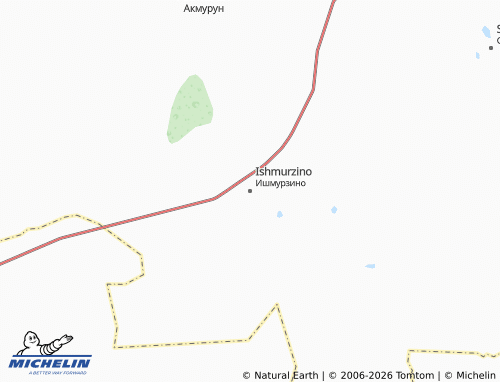 MICHELIN-Landkarte Ishmurzino - ViaMichelin