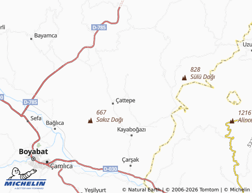 Mappa MICHELIN Kartaloğlu - ViaMichelin