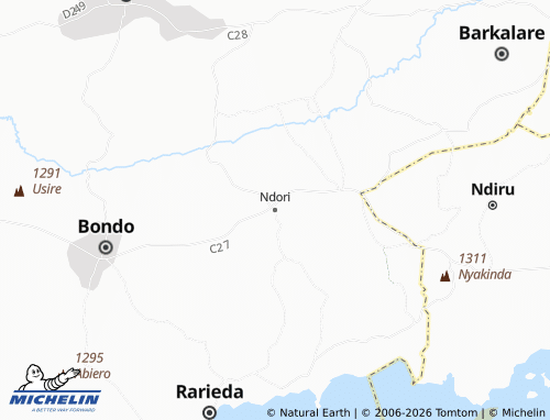 Mappa MICHELIN Ndori - ViaMichelin
