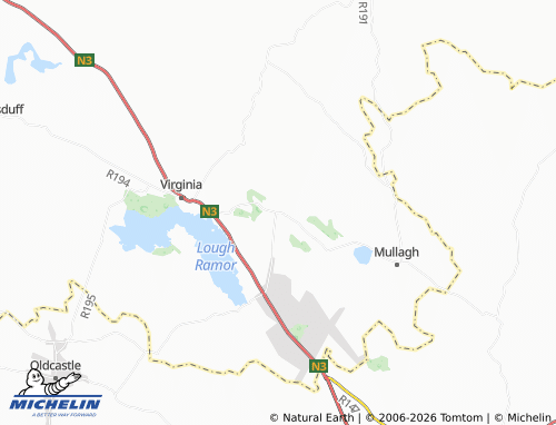 Carte MICHELIN Cloghergoole - ViaMichelin