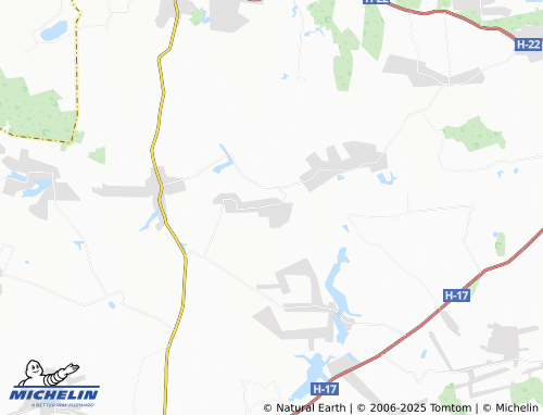 MICHELIN Hat map - ViaMichelin
