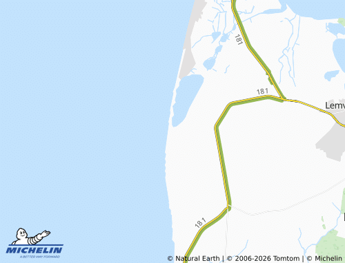 MICHELIN-Landkarte Ferring Strand - ViaMichelin
