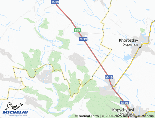 MICHELIN Kobylovoloky map - ViaMichelin