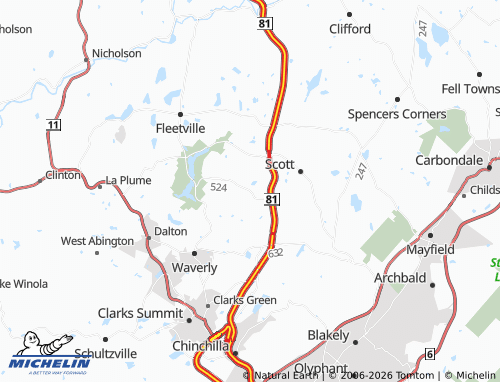 Mappa MICHELIN Craig - ViaMichelin