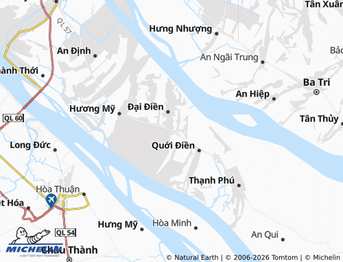 Mapa MICHELIN Tân Phong - ViaMichelin