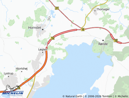 Mapa MICHELIN Havhuse - ViaMichelin