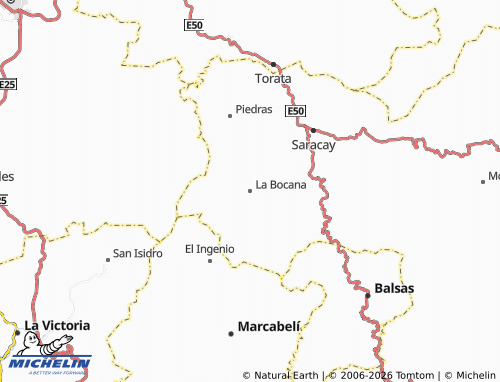 MICHELIN-Landkarte La Bocana - ViaMichelin