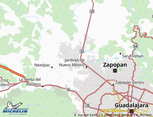 Mappa MICHELIN Arboreto Resdencial - ViaMichelin