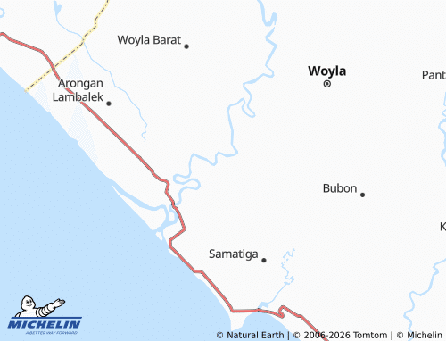 MICHELIN Napai map - ViaMichelin
