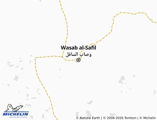 Kaart MICHELIN Wasab al-Safil - ViaMichelin