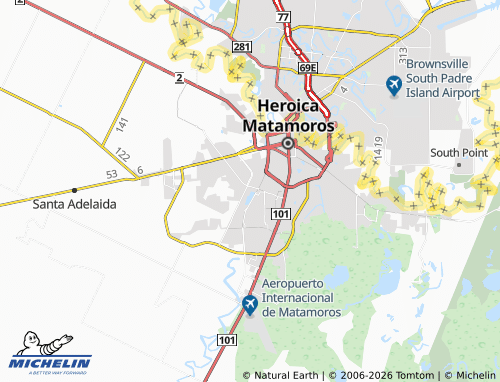 Mappa MICHELIN Villa Las Flores - ViaMichelin
