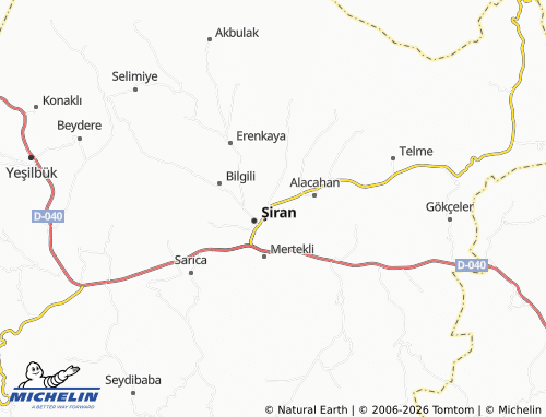 MICHELIN Şehit Hakan map - ViaMichelin