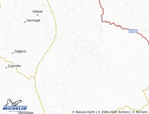 Mappa MICHELIN Diktaş - ViaMichelin