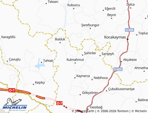 MICHELIN Fethiye map - ViaMichelin