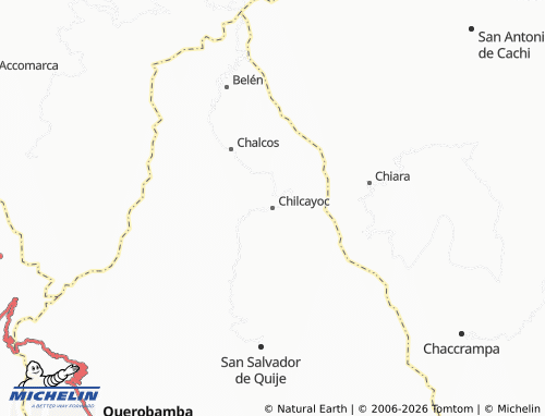 Carte MICHELIN Chilcayoc - ViaMichelin