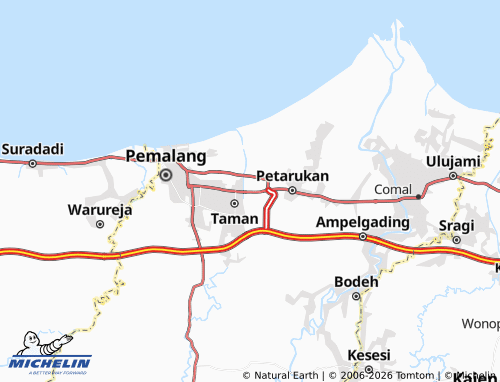 Carte MICHELIN Beji - ViaMichelin
