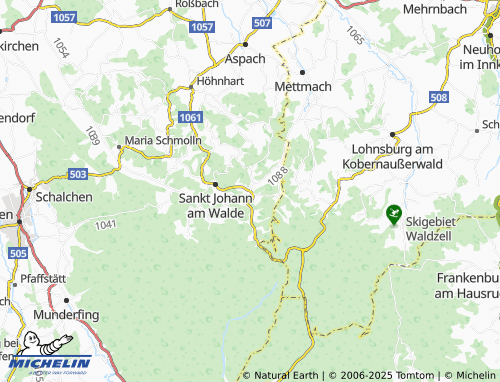 MICHELIN-Landkarte Klafterreith - ViaMichelin