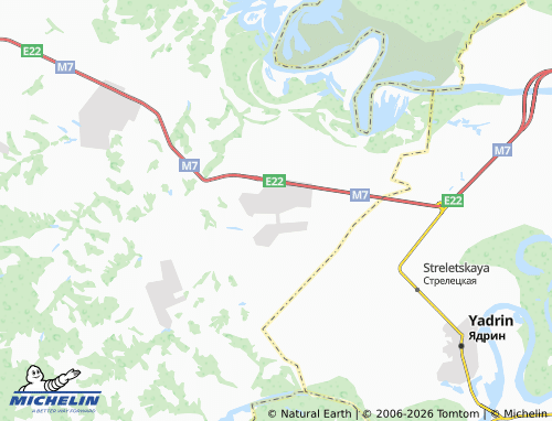 MICHELIN-Landkarte Belavka - ViaMichelin