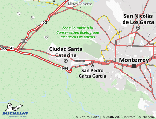 Mappa MICHELIN Unión de Colonos - ViaMichelin