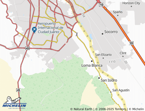 MICHELIN Cerrada de Oriente II Etapa 3 map - ViaMichelin