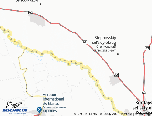 MICHELIN Aral map - ViaMichelin
