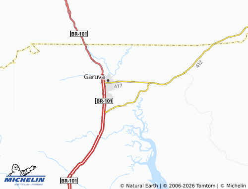 Mapa MICHELIN Palmital - ViaMichelin