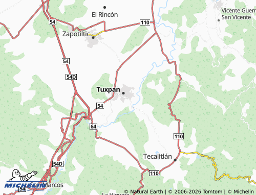 Mappa MICHELIN Rosendo G Castro - ViaMichelin
