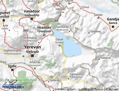 Carte MICHELIN Gegharkunik - ViaMichelin