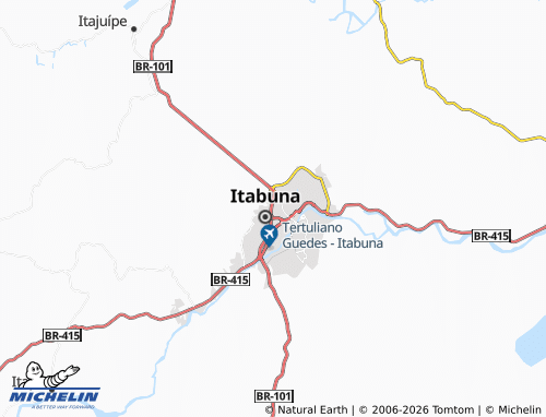Mapa MICHELIN São Lourenço - ViaMichelin