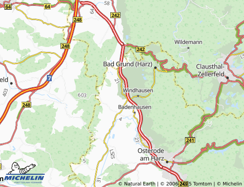 Mapa MICHELIN Teichhütte - ViaMichelin