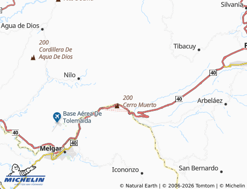 Carte MICHELIN San Bartolo - ViaMichelin