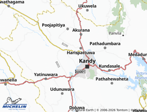 MICHELIN Uggalla map - ViaMichelin