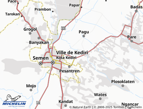 MICHELIN-Landkarte Paron - ViaMichelin