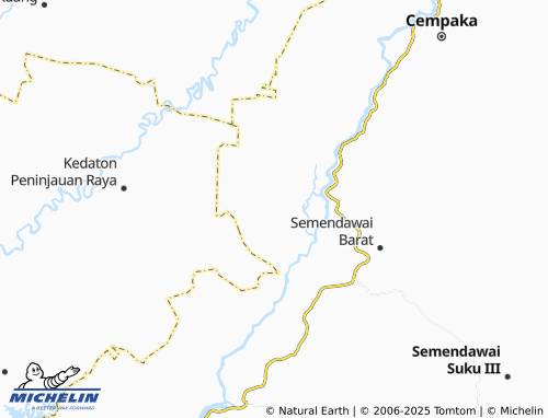 MICHELIN Tanjung Mas map - ViaMichelin