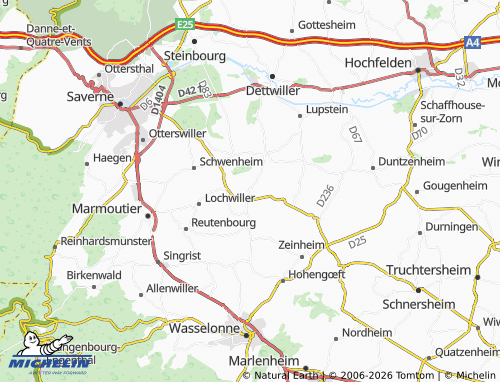 Mapa MICHELIN Wolschheim - ViaMichelin