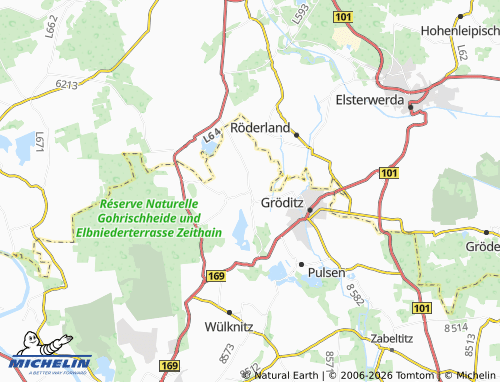 MICHELIN Nauwalde map - ViaMichelin