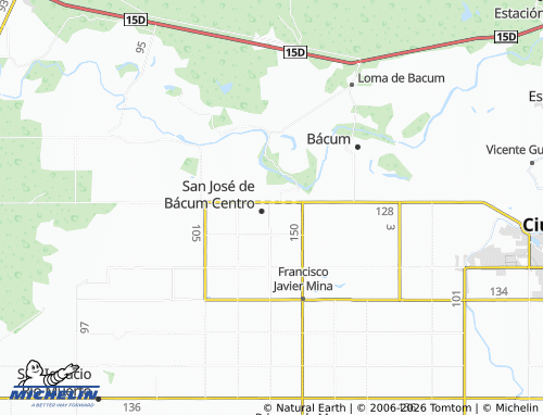 Mapa MICHELIN Telesecundaria - ViaMichelin