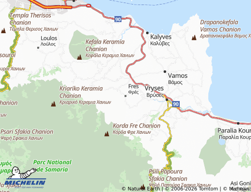 Mapa MICHELIN Fres - ViaMichelin