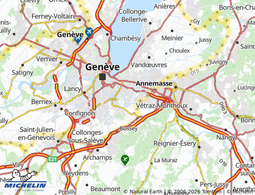 Mapa MICHELIN Conches - ViaMichelin