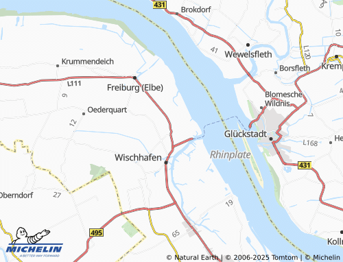 MICHELIN-Landkarte Hamelwörden - ViaMichelin